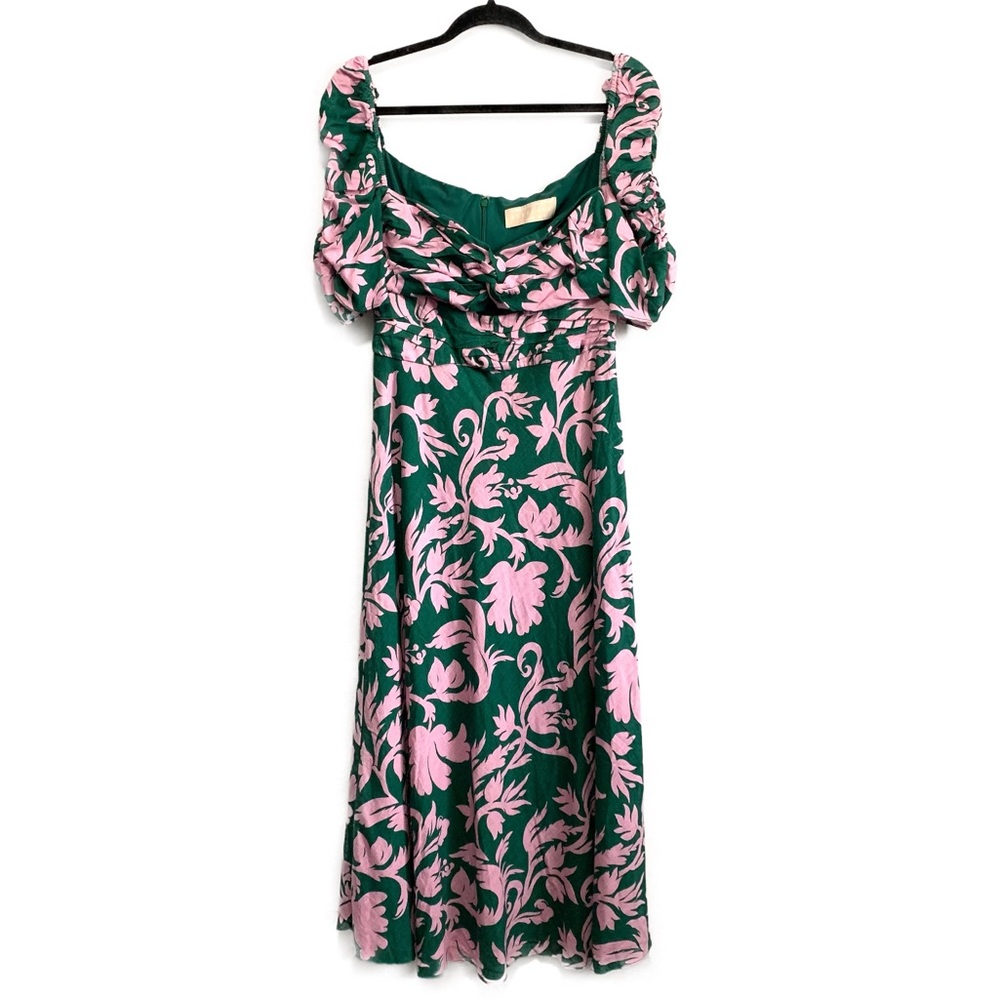 Anthropologie Keepsake Floral Print Maxi Dress